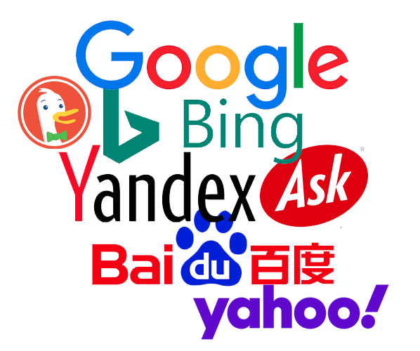 Search Engine logos
